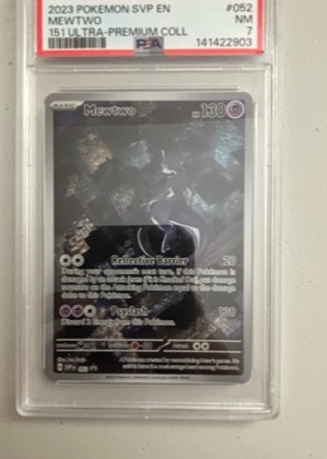 Mewtwo - 052, graded 7.0