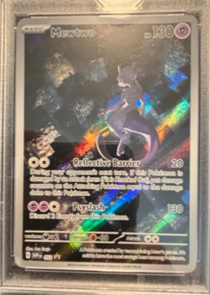 Mewtwo, graded 8.0