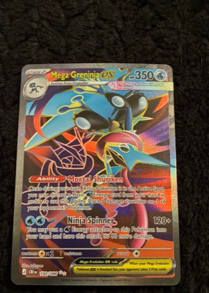 Mega Greninja ex, graded 9.0