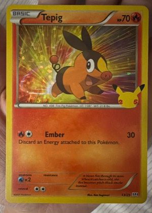Tepig, graded 9.5