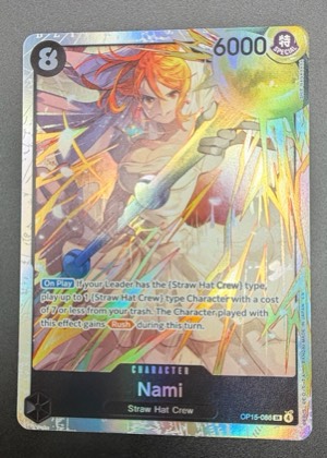 Nami (OP15-086), graded 9.0