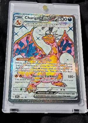 Charizard ex - 056 graded 8.5