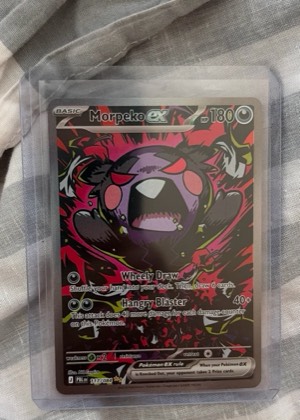 Morpeko ex, graded 9.0
