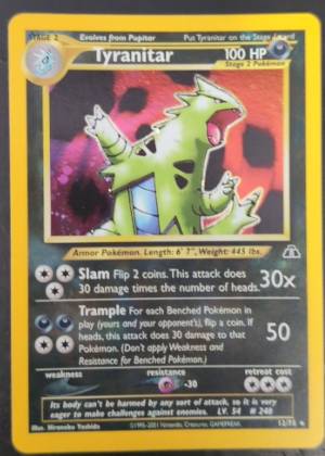 Tyranitar, graded 9.0