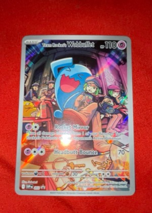 Team Rocket's Wobbuffet, graded 9.0