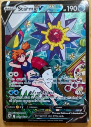 Starmie V, graded 9.0