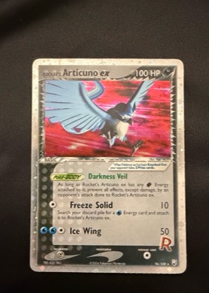 Rocket's Articuno ex, graded 9.0