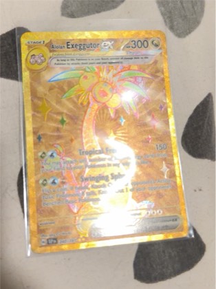 Alolan Exeggutor ex graded 8