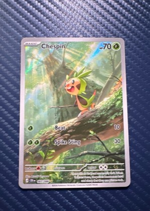 Chespin, graded 9.5