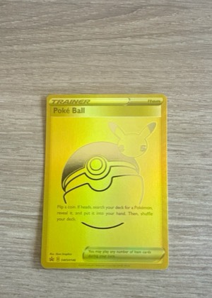 Poke Ball, graded 7.5