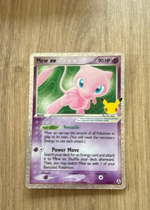 Mew ex, graded 7.5