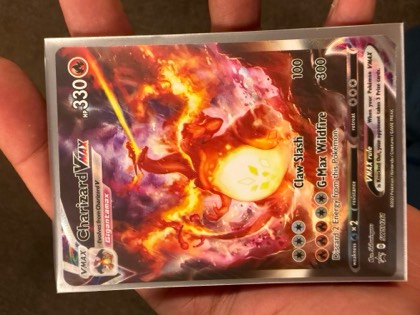 Charizard VMAX, graded 9.0