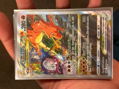 Charizard VSTAR, graded 9.0