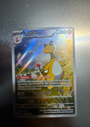 Ampharos, graded 9.0