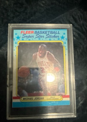 Michael Jordan, graded 7.5