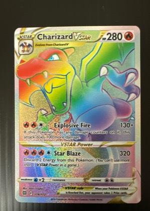 Charizard VSTAR, graded 9.0