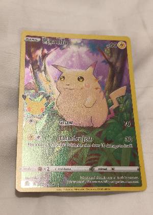 Pikachu, graded 9.5