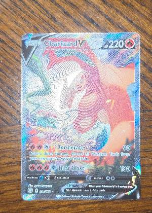 Charizard V (Alternate Full Art), graded 9.0