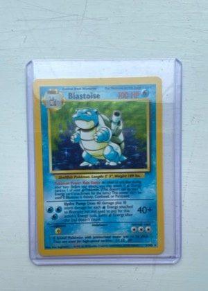Blastoise graded 8.5