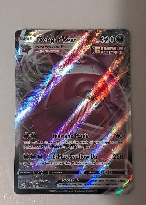 Gengar VMAX, graded 9.5