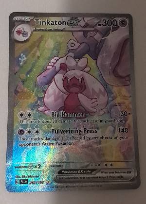 Tinkaton ex - 262/193 graded 9