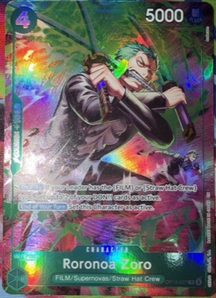 Roronoa Zoro (Carrying On His Will), graded 9.0
