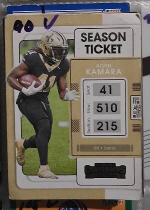 Alvin Kamara, graded 2.5