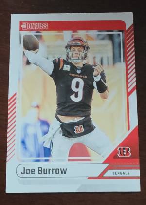 Joe Burrow, graded 8.0