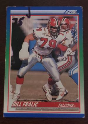 Bill Fralic, graded 2.5