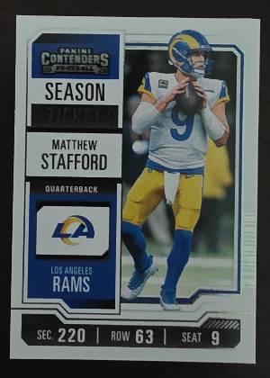 Matthew Stafford, graded 9.0