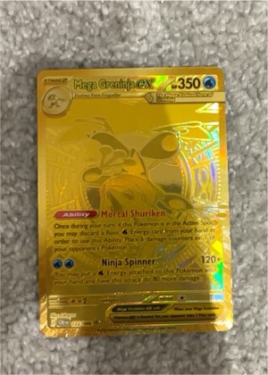 Mega Greninja ex graded 9