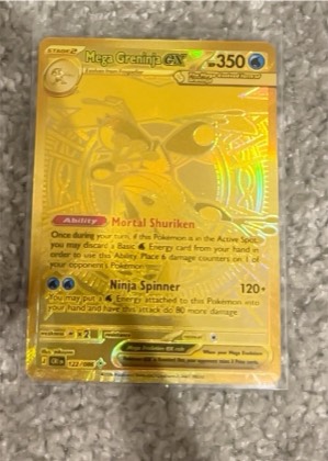 Mega Greninja ex, graded 9.0