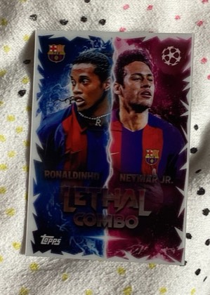 Ronaldinho / Neymar Jr. Lethal Combo, graded 9.0