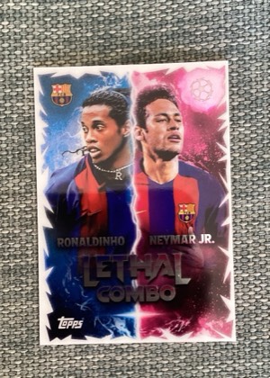 Ronaldinho / Neymar Jr. Lethal Combo, graded 9.0