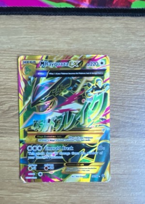 M Rayquaza EX, graded 5.0