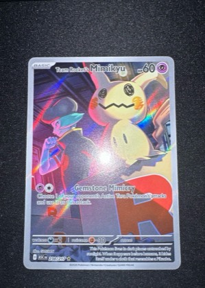 Team Rocket's Mimikyu, graded 9.5