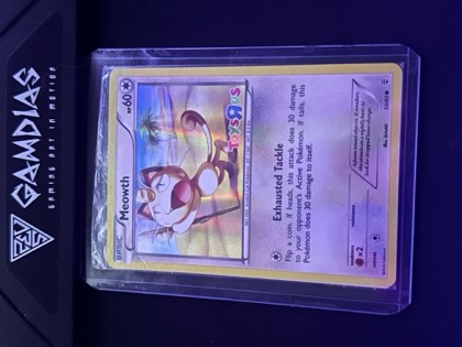Meowth - 53/83 (Toys R Us Promo), graded 8.0