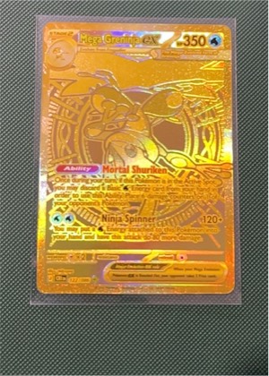 Mega Greninja ex graded 8