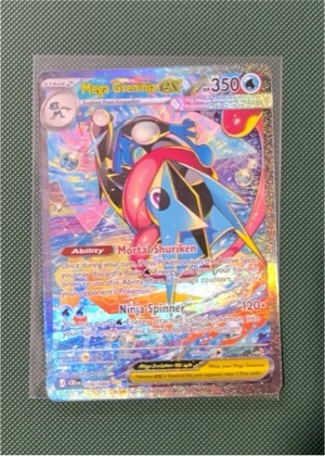 Mega Greninja ex - 116/086 graded 6 & below
