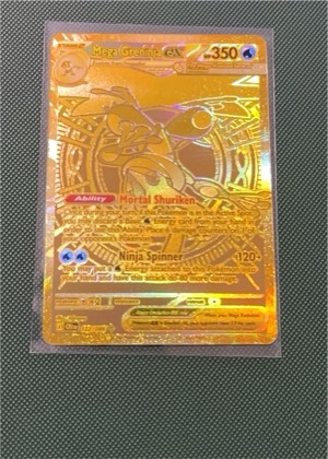 Mega Greninja ex graded 6 & below