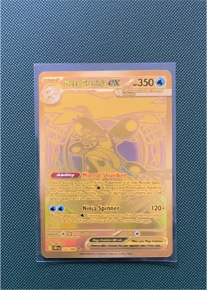 Mega Greninja ex graded 7