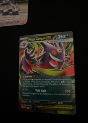 Mega Gengar ex (Void Gale), graded 8.0