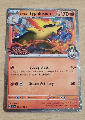Ethan's Typhlosion, graded 9.0