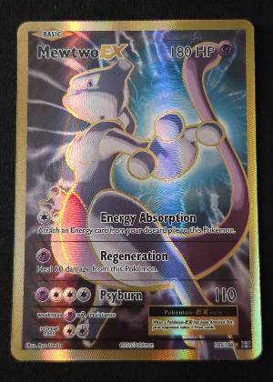 Mewtwo EX (Full Art), graded 9.5