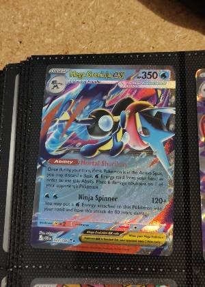 Mega Greninja ex, graded 9.0