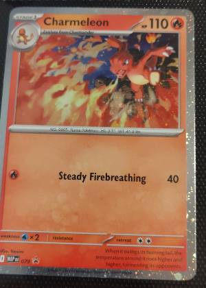 Charmeleon - 079 (Cosmos Holo), graded 7.5