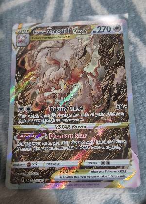 Hisuian Zoroark VSTAR, graded 9.0