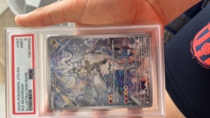 N's Reshiram, graded 9.0