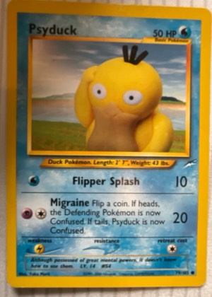 Psyduck, graded 8.0