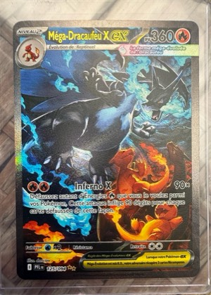 Méga-Dracaufeu X ex, graded 9.0